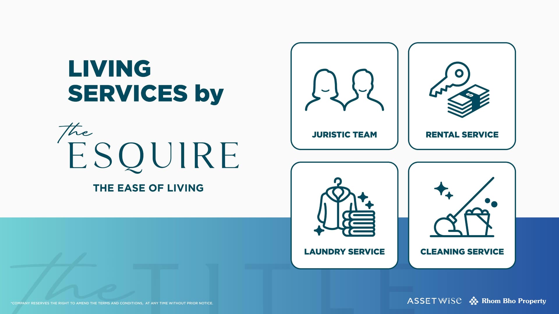 Living services by The Esquire